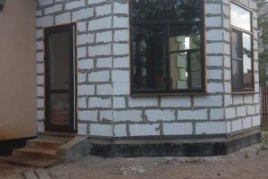 Остекление дома в поселке Вырица